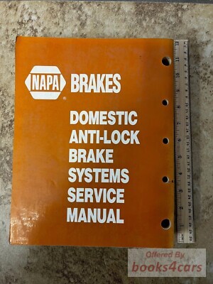 view cover of Anti-Lock Brake Service Manual for Domestic & Import Cars by NAPA