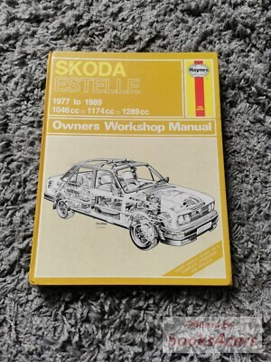 view cover of 1977-1989 Skoda Estelle Haynes Manual (european edition) New unopened