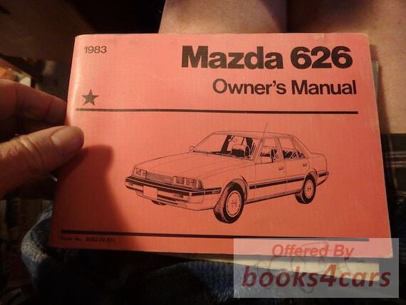 view cover of 1983 626 Owners manual by Mazda.
