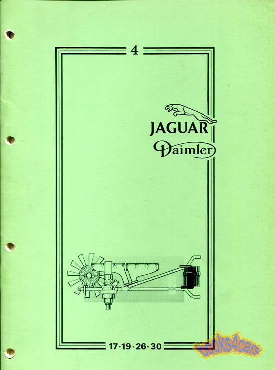 view cover of 1979-1987 XJ6 Series 3 6-Cylinder Emission Control Fuel System Cooling System Manifold & Exhaust System shop service repair by Jaguar Book 4