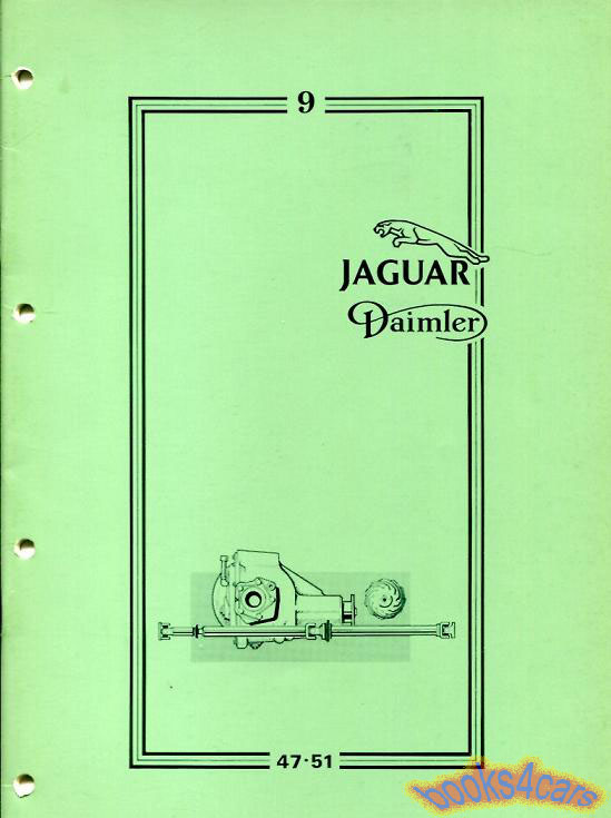 view cover of 1979-1987 XJ6 S3 Propeller, Drive Shafts, Rear Axle & Final Drive Shop Service Repair Manual by Jaguar Book 9