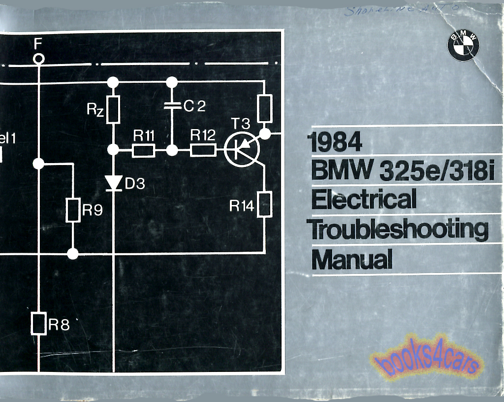 view cover of 1984 325e & 318i Electrical Troubleshooting Manual by BMW