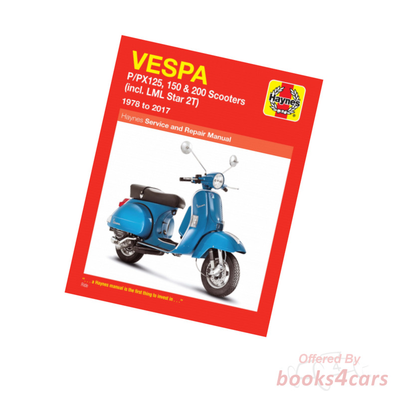 view cover of 1978-2014 Vespa P & PX 125 150 & 200 LML Star 2T Shop Service Repair Manual by Haynes