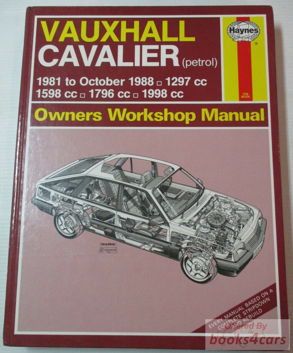 view cover of 1981-88 Vauxhall Cavalier (petrol) Shop Service Repair Manual by Haynes