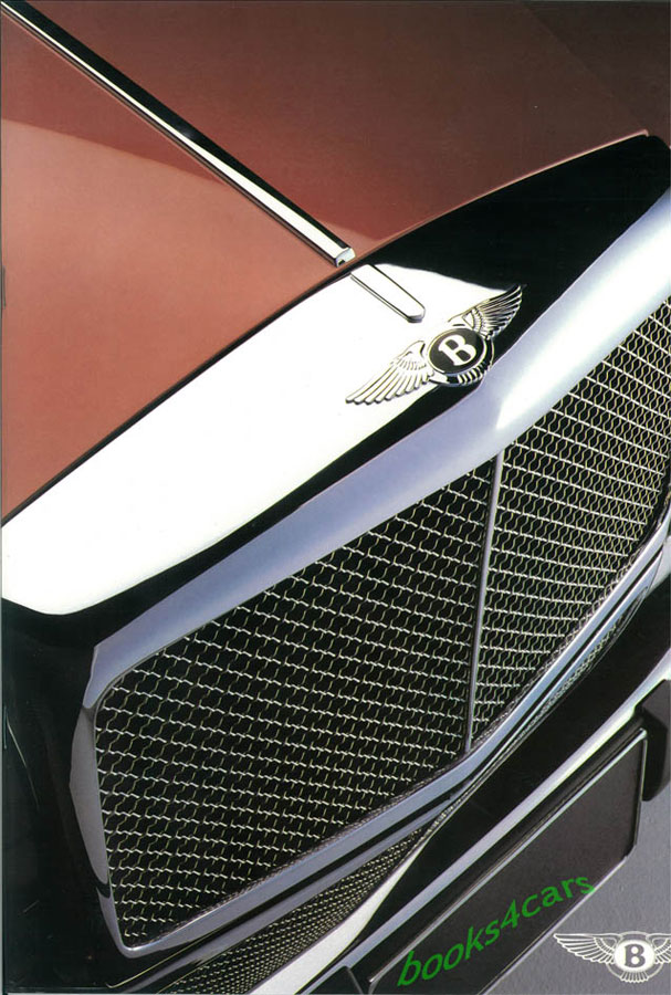 view cover of Bentley Brochure 'The 65 Years of Bentley' 30 fully illustrated pages of Bentley vehicles from 1919 to 1984 15' X 11' (Prestige Sales Brochure)