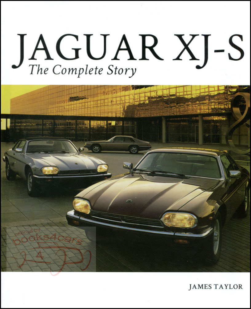 view cover of Jaguar XJS Complete Story by J. Taylor Hardcover 176 pgs XJ-S history