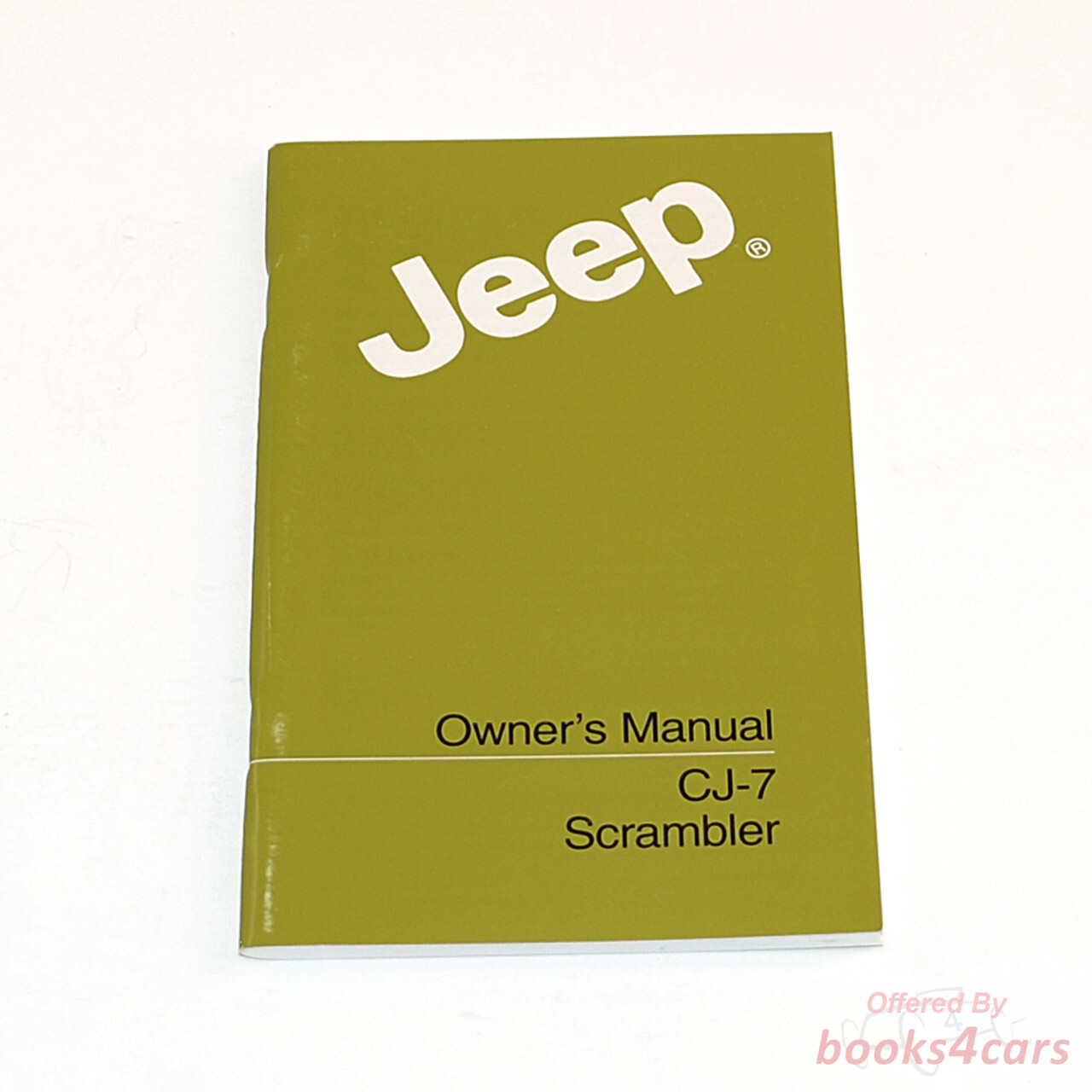view cover of 1985 CJ7 Owners Manual by Jeep CJ