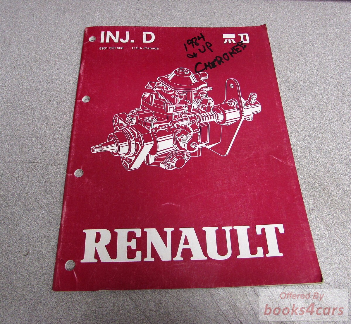 view cover of Cherokee BOSCH Diesel Engine Fuel Injection System Shop Service Repair Manual by Jeep