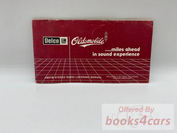 view cover of Guide to Delco GM Radio by Oldsmobile