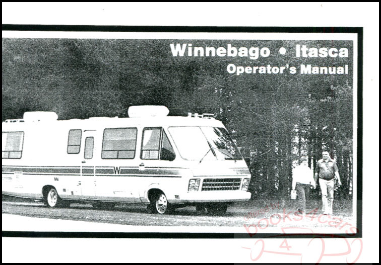 view cover of 1986 Winnebago Itasca Owners Manual