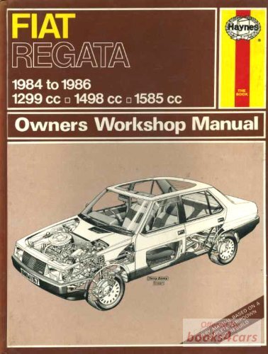 view cover of 1984-88 Fiat Regata (petrol) Shop Service Repair Manual by Haynes