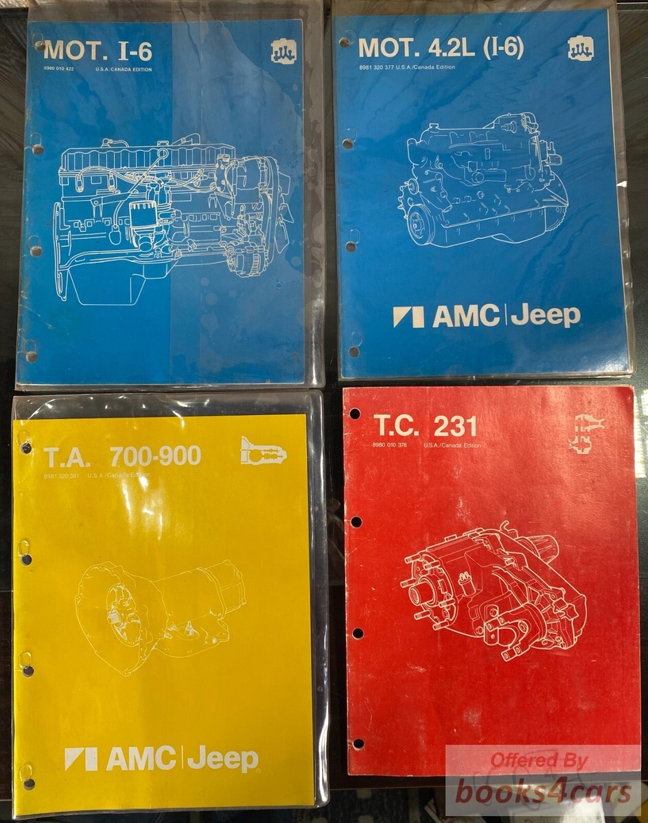 view cover of 1986 Cherokee/Wagoneer/Comanche Component Service Manual by Jeep AMC Transfer Case 231