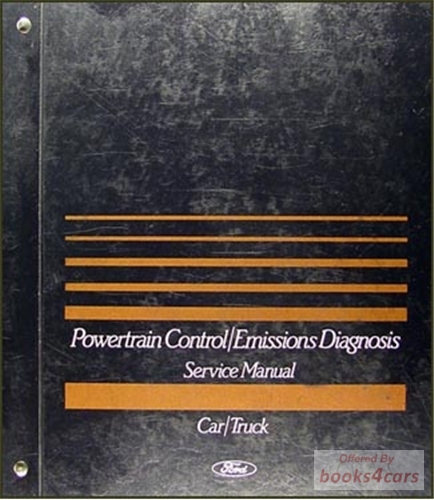 view cover of 1987 Engine Emission Diagnosis Manual by Ford, Lincoln, & Mercury: Cars & Trucks