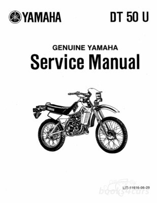 view cover of 1987 Yamaha DT 50 U Genuine Service Manual
