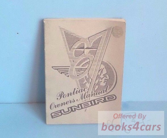 view cover of 1987 Pontiac Sunbird Owners Manual