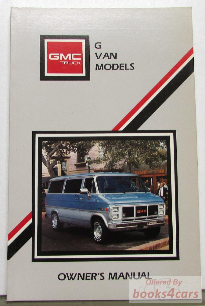 view cover of 1988 Van owners manual by GMC