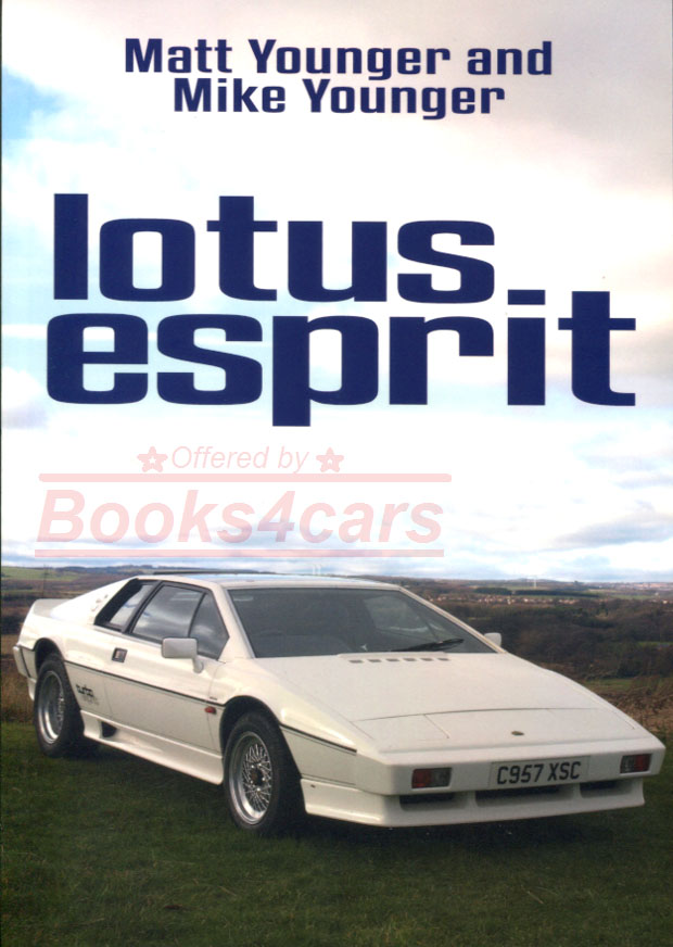 view cover of 1976-2005 Lotus Esprit history 96 pgs by M. Younger