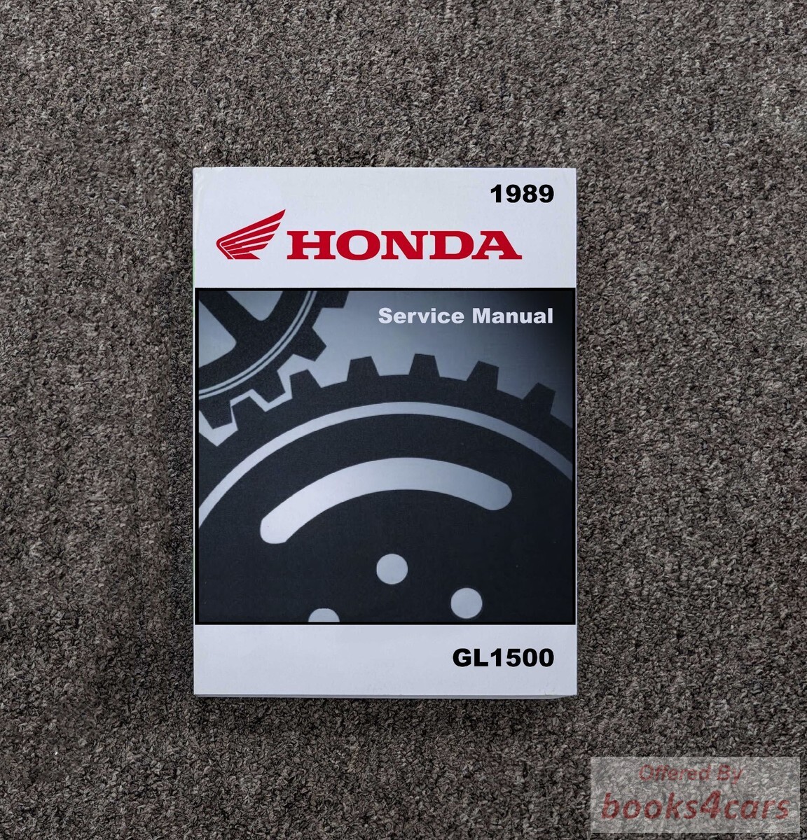 view cover of 1989 Goldwing GL1500 Shop Service Repair Manual by Honda