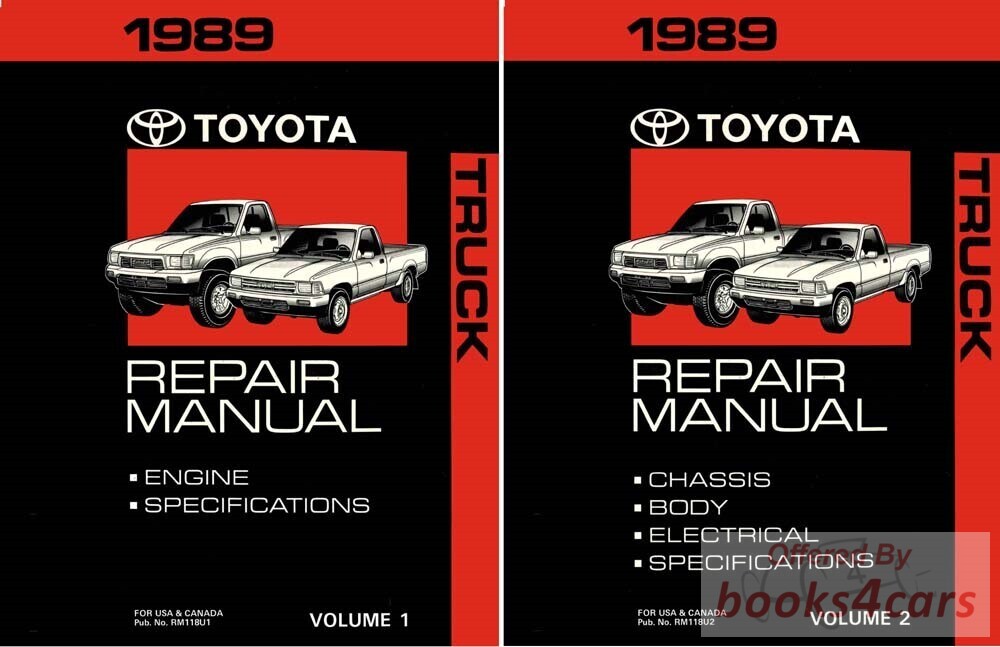 view cover of 1989 Pickup Truck Engine Vol.1 Shop Service Repair Manual by Toyota