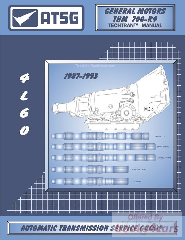 view cover of 1987-1993 THM 700 R4 Automatic Transmission Shop Service Repair Manual by ATSG