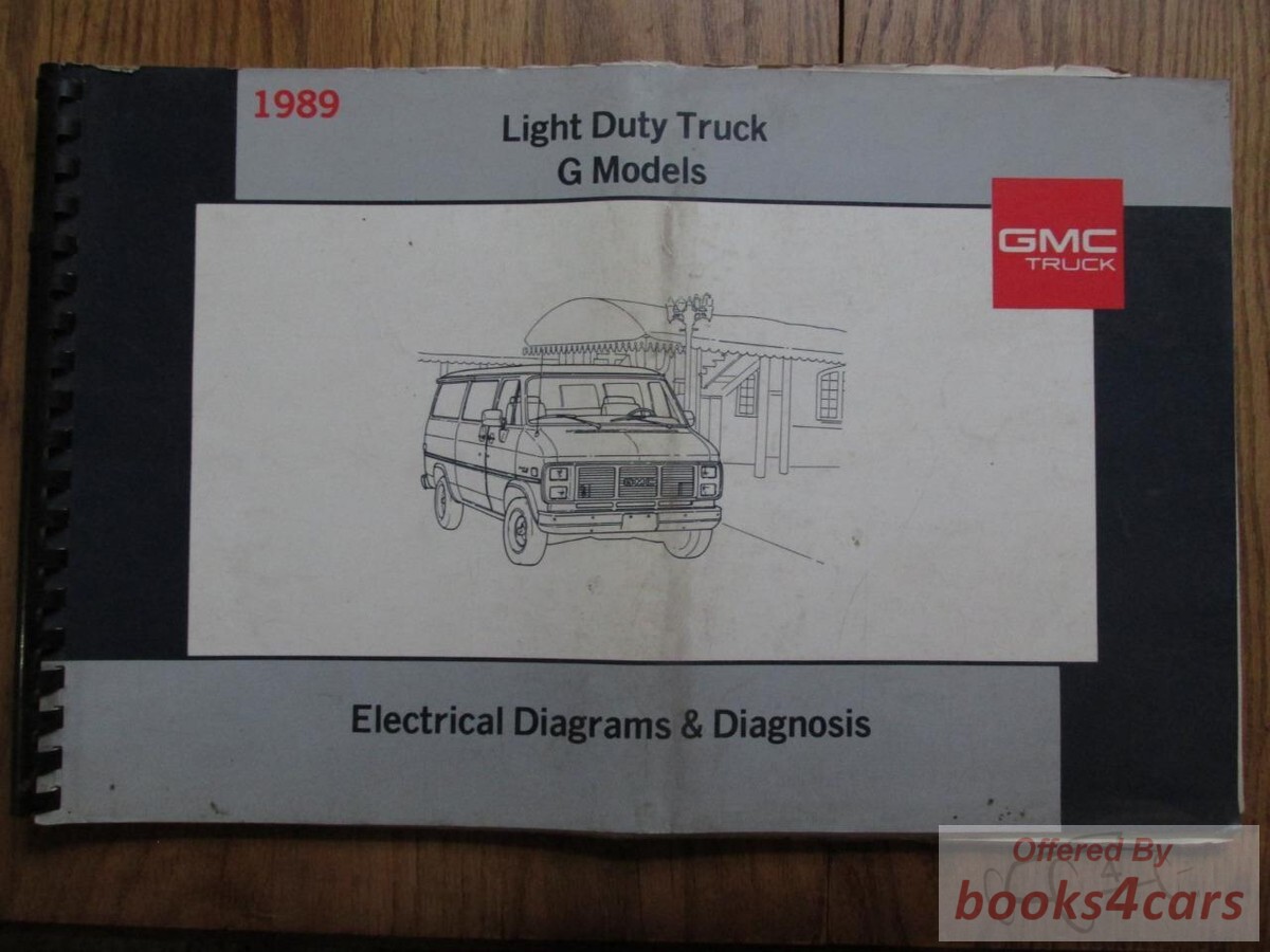 view cover of 1989 GMC Lt Truck G Electrical Diagram Diagnosis by GMC Truck