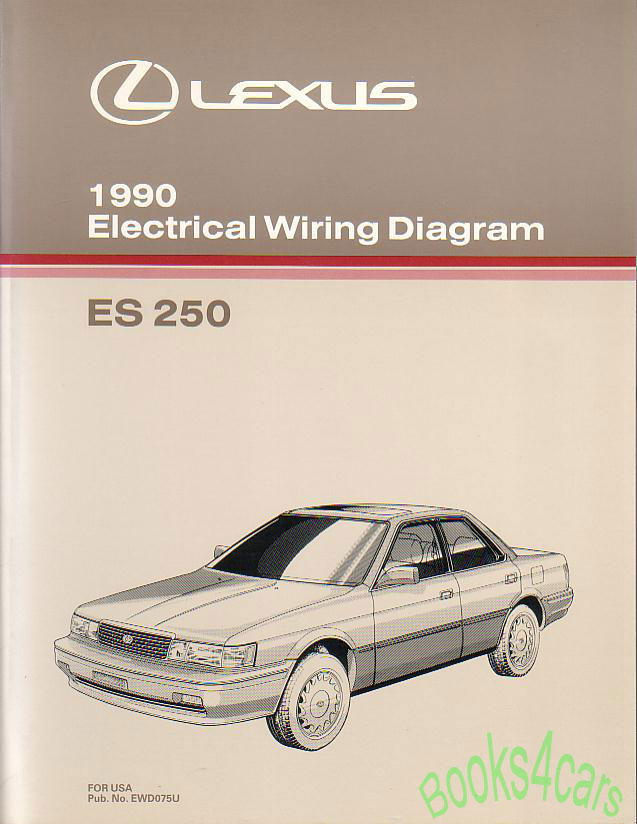 view cover of 1990-1991 ES250 Electrical Wiring Diagram Service Manual by Lexus