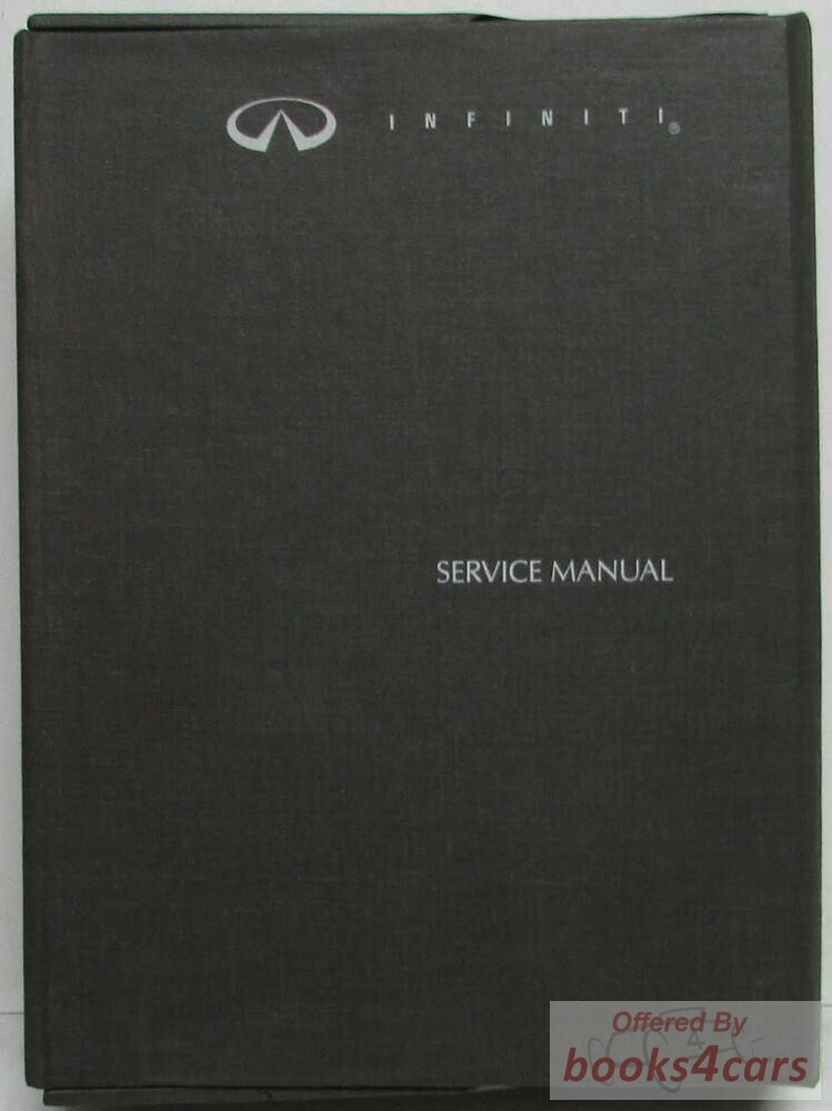 view cover of 1990 Q45 Shop Service Repair Manual by Infiniti for Q 45