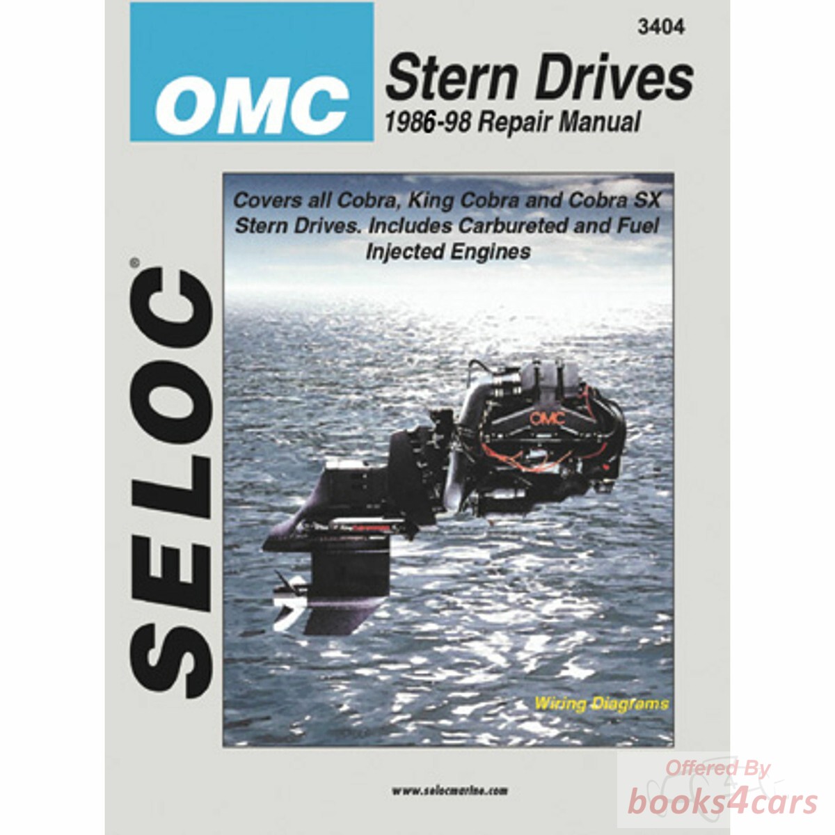 view cover of 1986-1998 OMC Cobra Stern Drive Covers all Cobra King Cobra and Cobra SX stern drive units powered by Ford and GM 4 cylinder V6 and V8 engines Includes carbureted and fuel injected engines Maintenance and Repair Manuals: 640 pages by Seloc marine