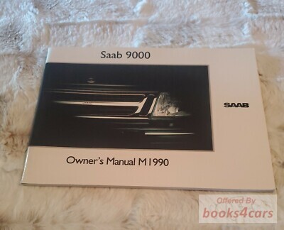 view cover of 1990 9000 Owners Manual by Saab