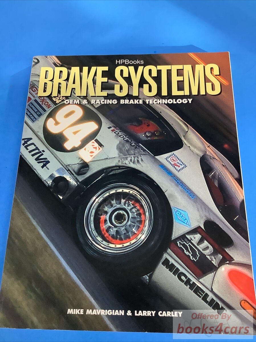 view cover of Brake Systems Handbook by Mike Mavrigian and Larry Carley 208 pages