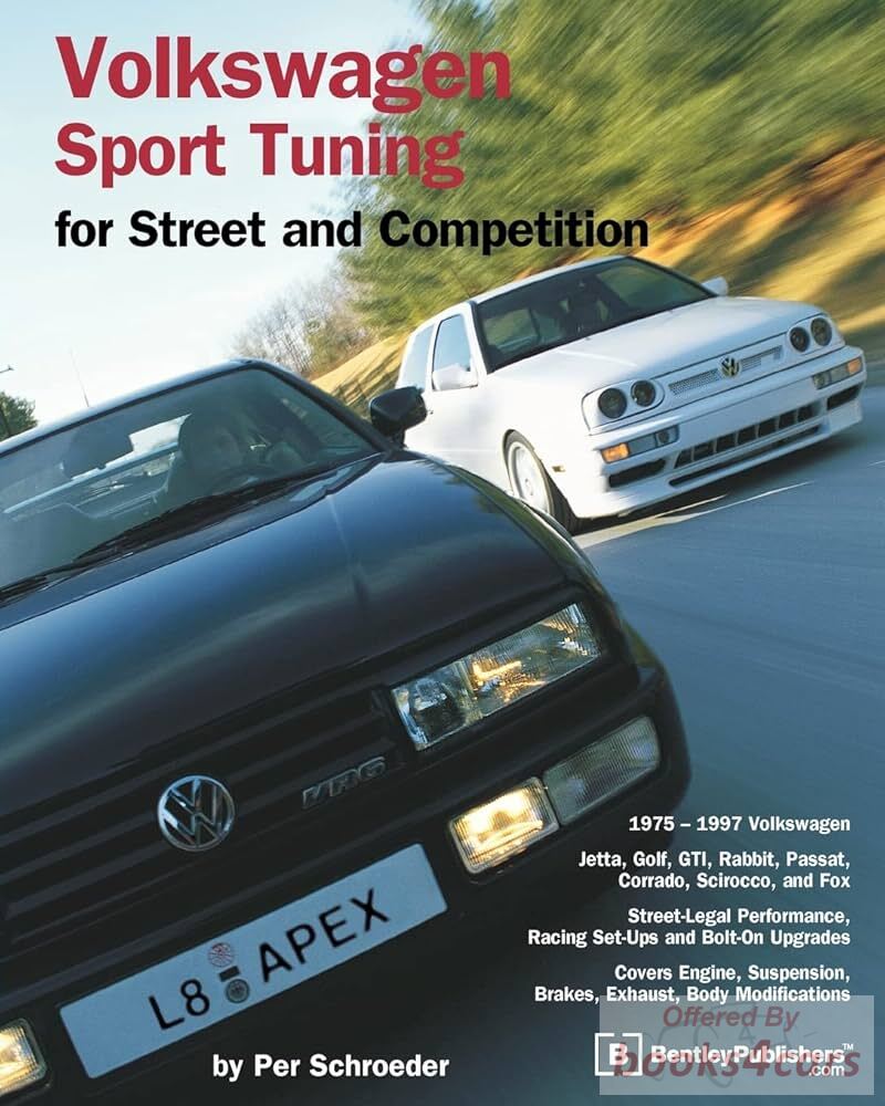 view cover of Sport Tuning Water Cooled VW's for Street & Competition: 236 pages by P. Schroeder for Volkswagen