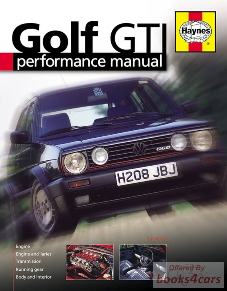view cover of VW Golf Performance Manual by Tim Stiles and Haynes for the Volkswagen Golf GTI