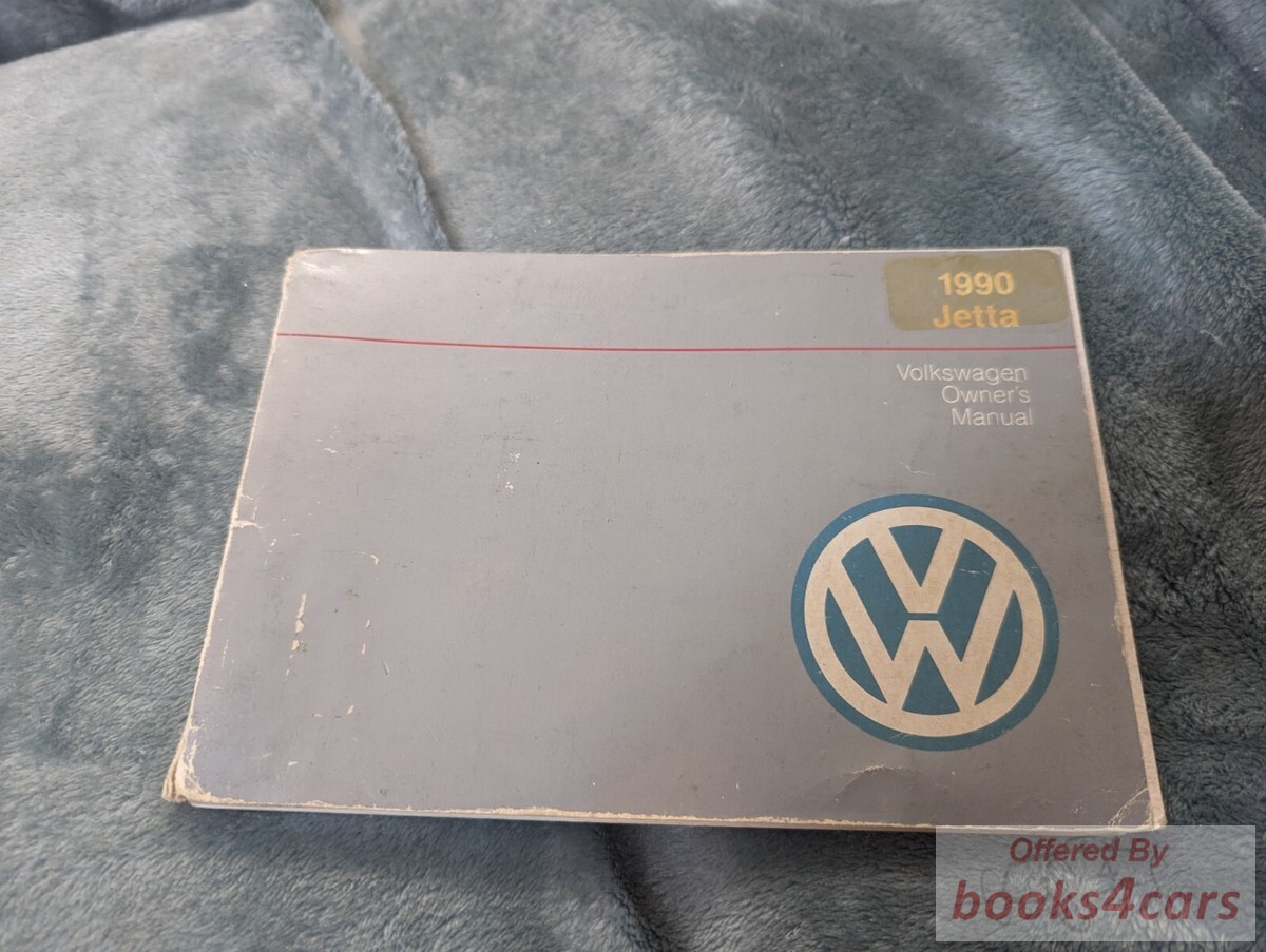 view cover of 1990 Jetta Owners Manual by Volkswagen