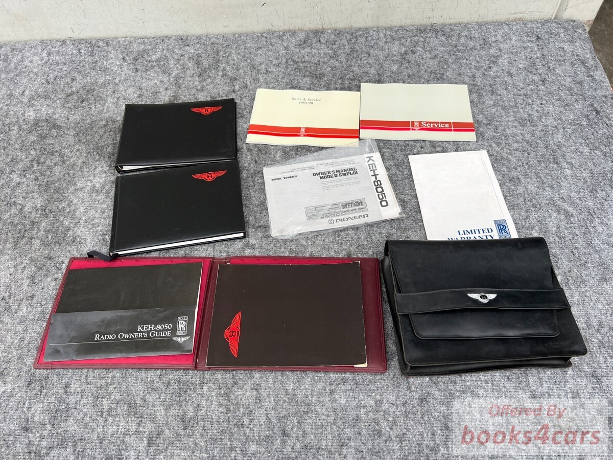 view cover of Radio Owners Guide by Rolls Royce / Bentley for model KEH-8050 sterio cassette by Pioneer