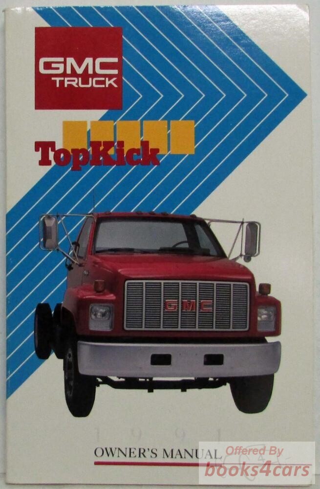 view cover of 1990 TopKick Owners Manual by GMC Truck