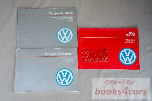view cover of Vanagon Camper Multivan owner manual supplement by Volkswagen