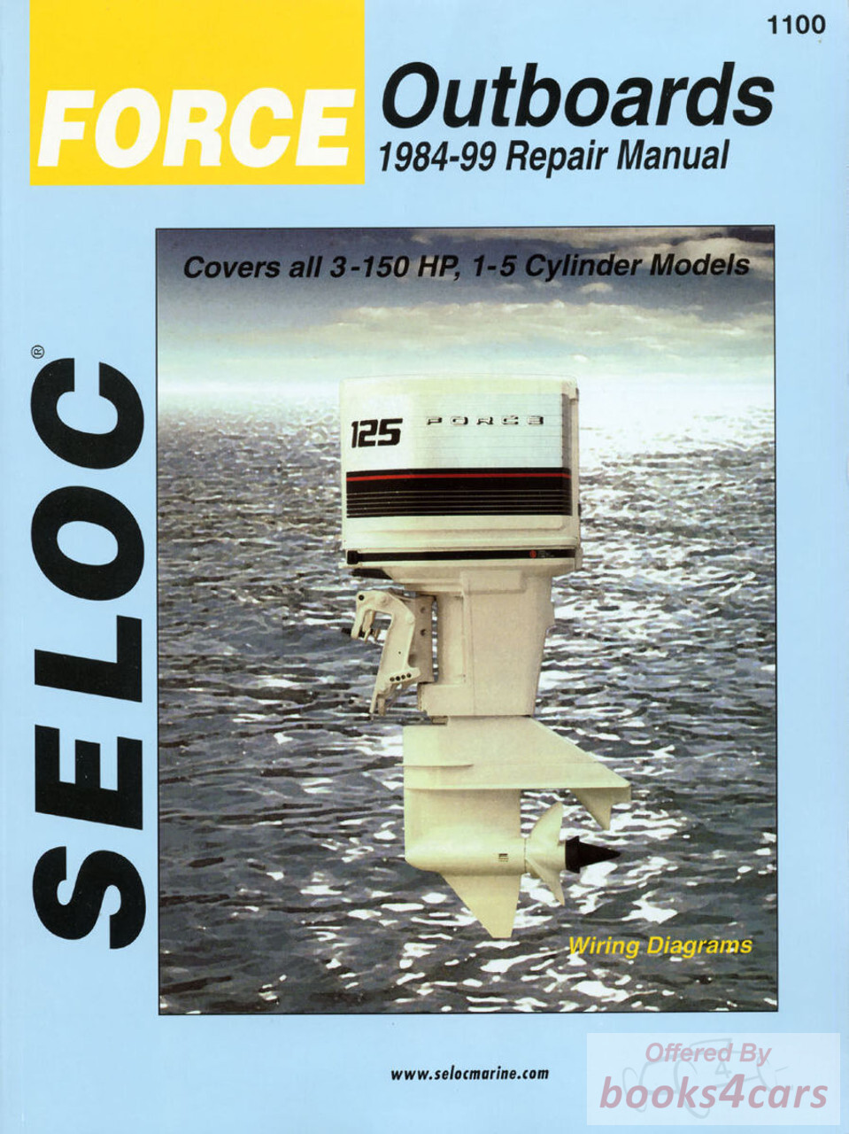 view cover of 1984-1999 Force Outboards All Engines Chrysler Covers all 3-150 Hp 1 to 4-cylinder 2-stroke models Maintenance and Repair Manuals