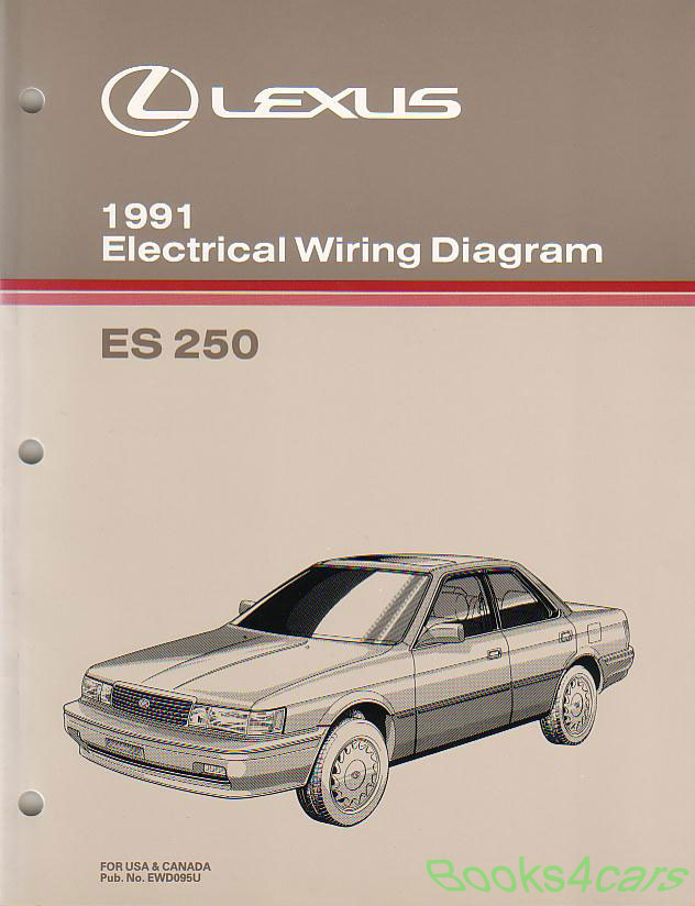 view cover of 1991 Lexus ES250 Electrical Wiring Diagrams