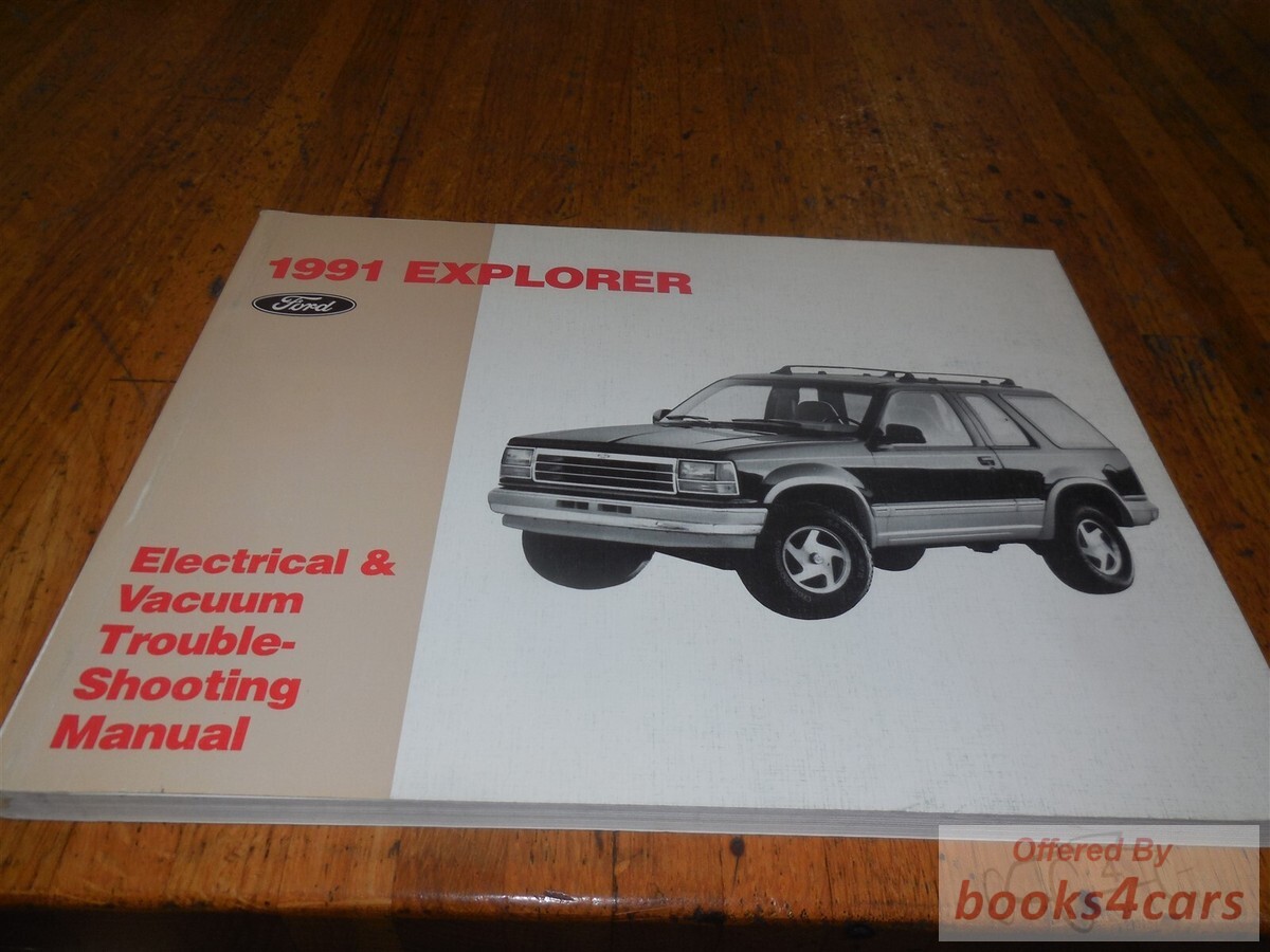 view cover of 1991 Explorer Electrical Troubleshooting Manual by Ford