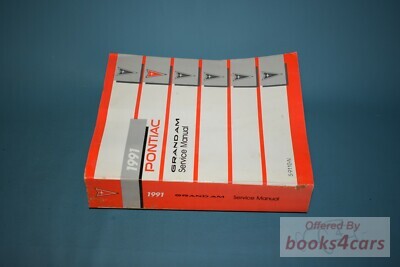 view cover of 1991 Grand AM Grandam shop Service repair Manual by Pontiac