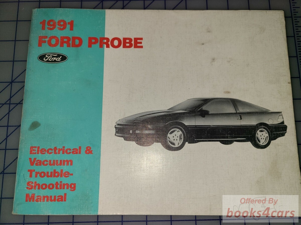 view cover of 1991 Probe Electrical & Vacuum Troubleshooting Manual by Ford