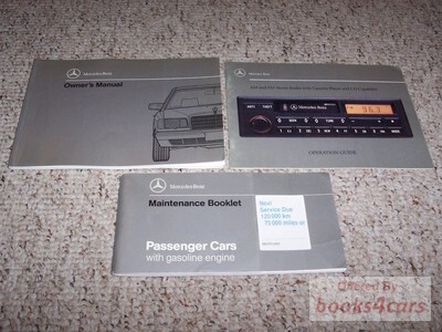 view cover of 1991 Gasoline Engine Passenger Car Maintenance Book for Mercedes