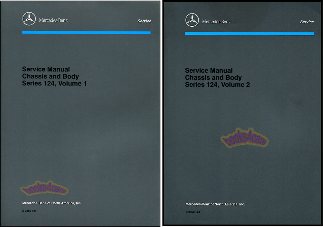 view cover of 1986-1995 124 Chassis & Body Shop Service Repair Manual by Mercedes: covers 300E 260E 300CE E300 E320 300TE 300TD 300D and more. (includes 4WD 4matic )