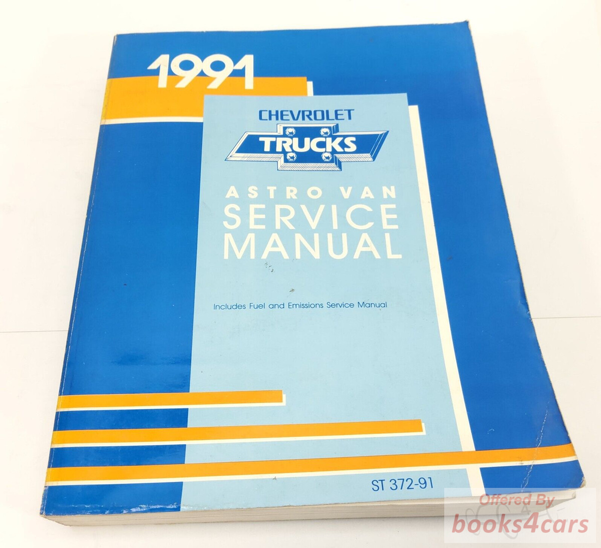 view cover of 1991 Astro van service manual by Chevrolet