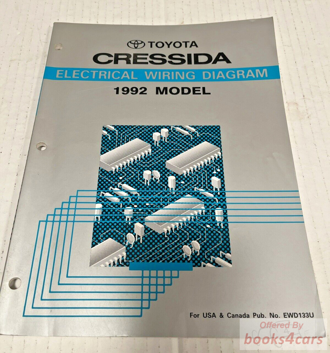 view cover of 1992 Cressida Electrical Wiring Diagrams Manual by Toyota