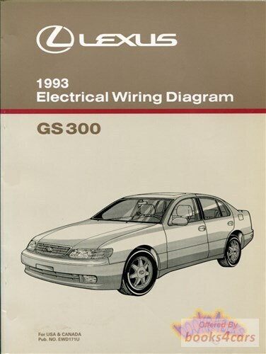 view cover of 1993 GS300 Electrical Wirigin Diagrams Shop Service Repair Manual by Lexus