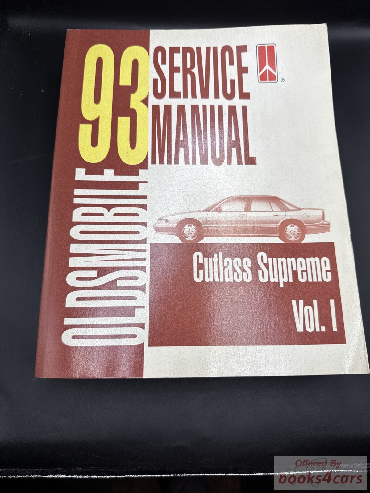 view cover of 1993 Cutlass Supreme Service shop repair Manual Vol.#1 by Oldsmobile covering engine & chassis