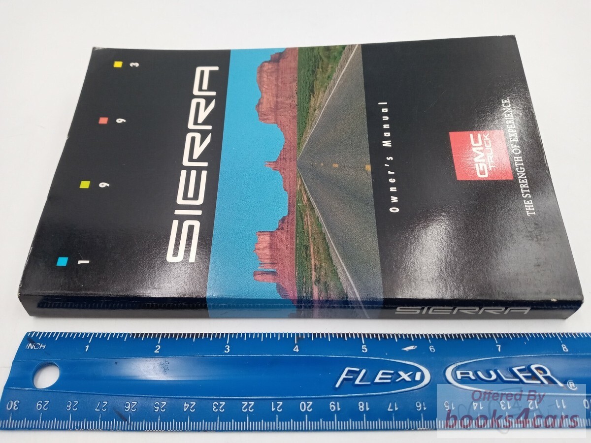 view cover of 1993 Sierra Owners Manual by GMC