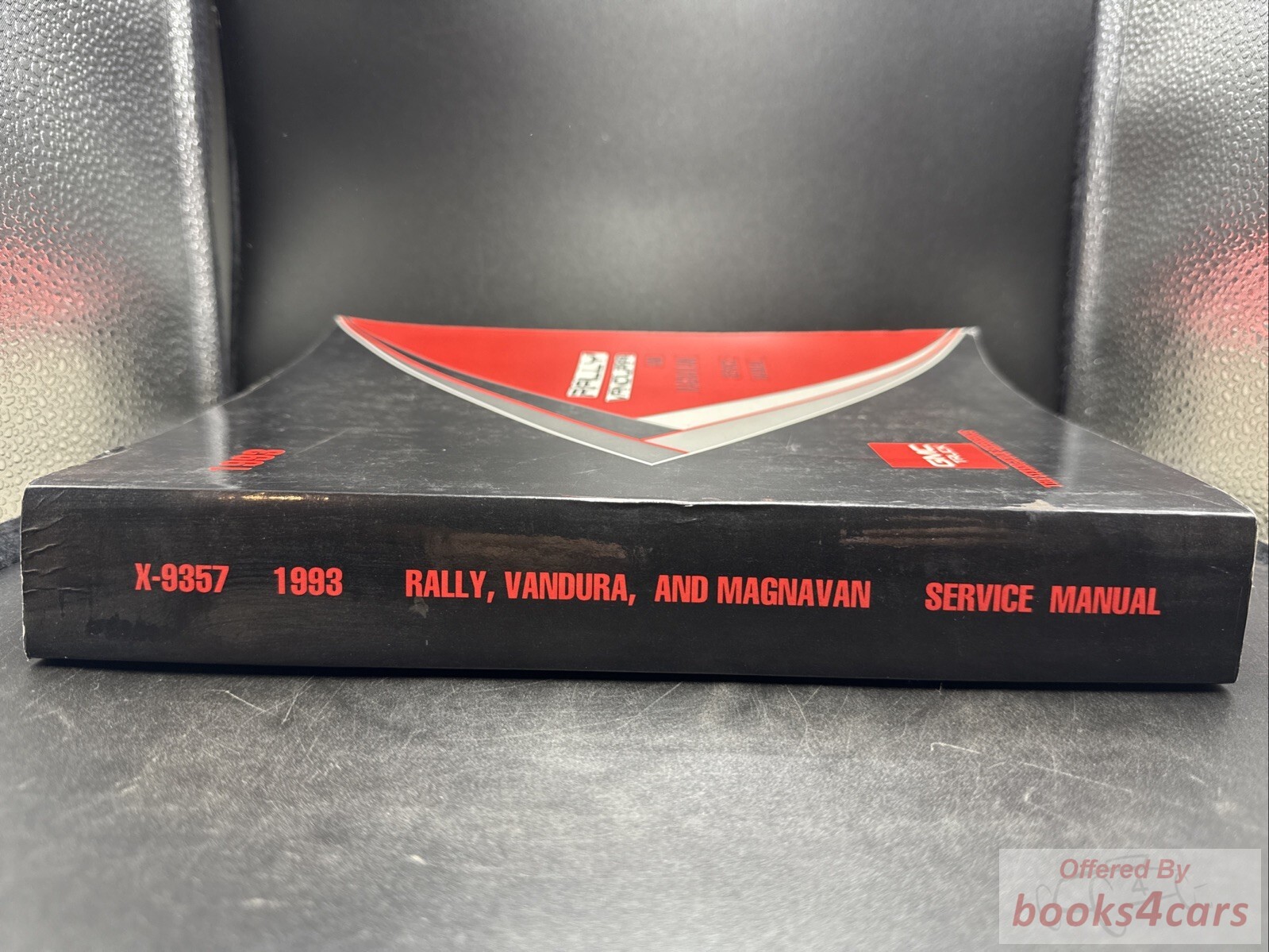 view cover of 1993 Rally Vandura Magnavan service shop repair manual by GMC