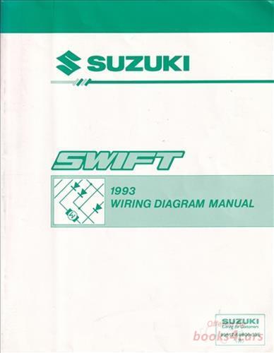 view cover of 1993 Swift Wiring Diagram by Suzuki